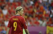 Spanish forward Fernando Torres is pictured during the Euro 2012 championships football match Spain vs Italy on June 10, 2012 at the Gdansk Arena. AFP PHOTO / PIERRE-PHILIPPE MARCOU