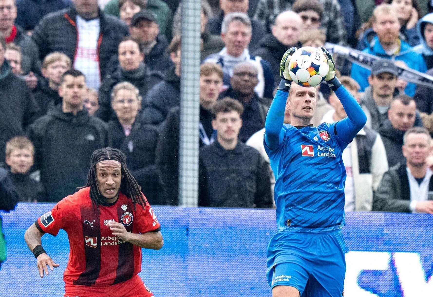 Jonas Lössl Superligaen FCM FC-Midtjylland Kevin-Mbabu