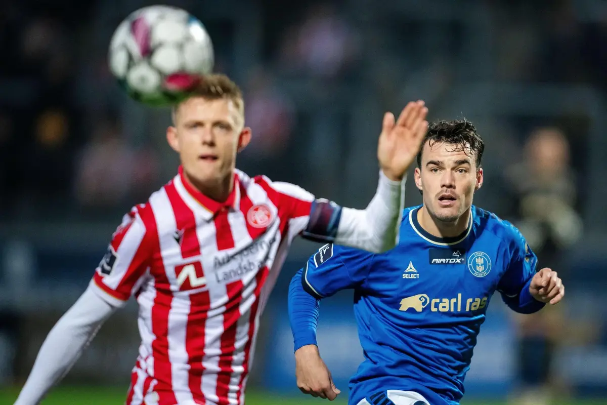 AaB kan meget vel miste Mathias Jørgensen efter nedrykningen fra Superligaen.