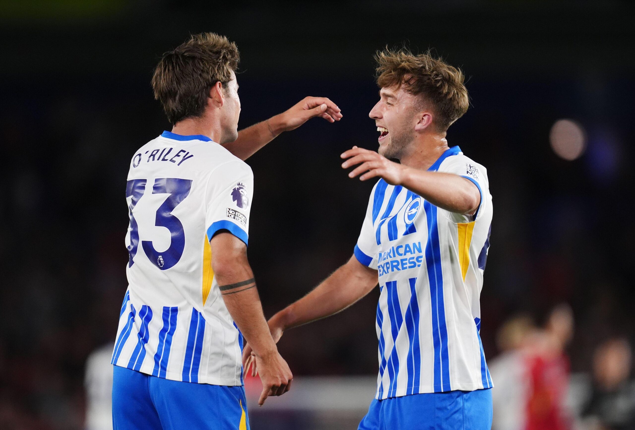 O’Riley afgørende i Brighton-sejr
