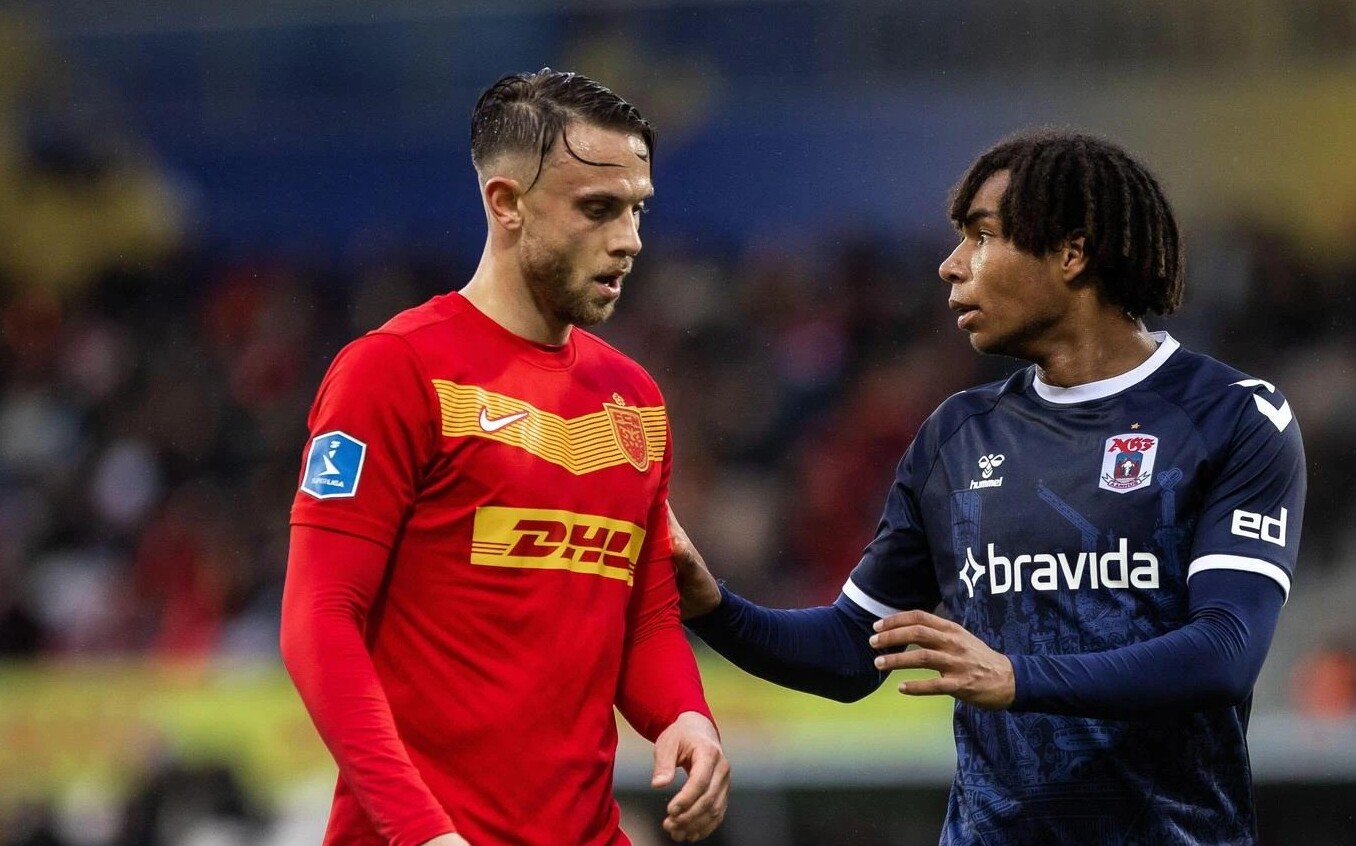 Jonas Jensen-Abbew AGF Marcus-Ingvartsen FCN FC-Norsjaelland San-Diego-FC Superligaen