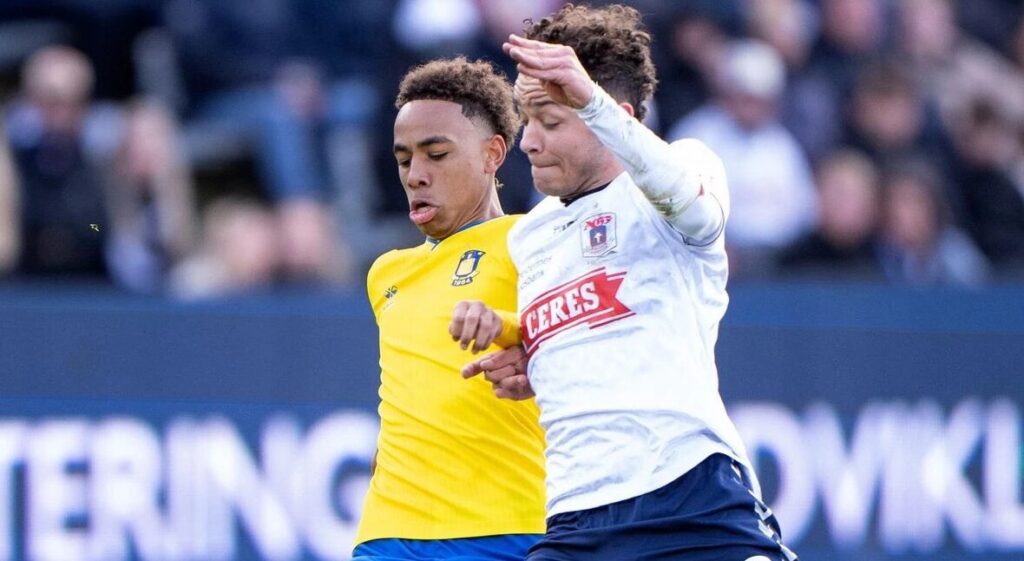 Mikael Anderson AGF Clement Bischoff Brøndby IF Superligaen