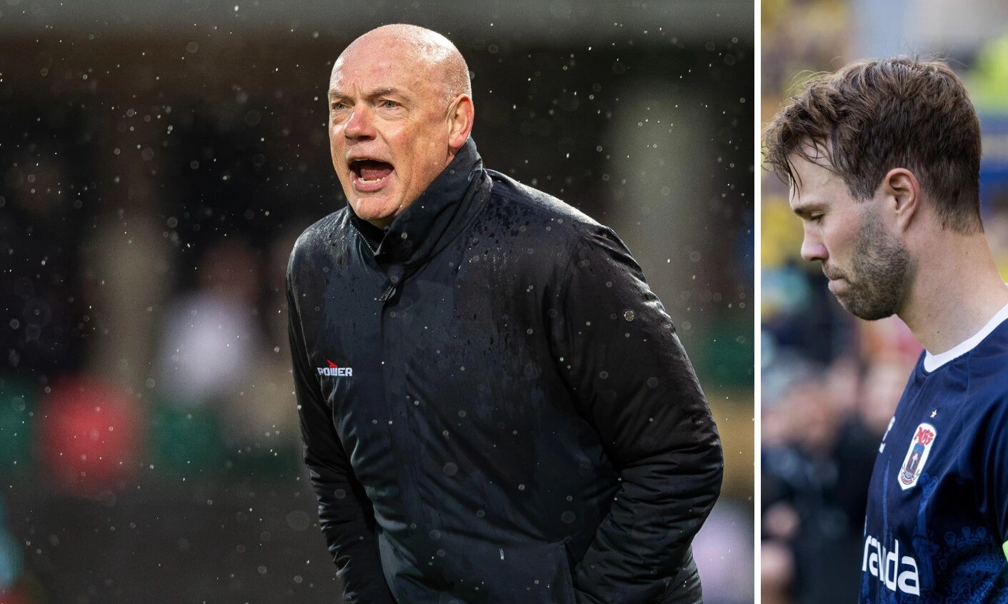 Patrick-Mortensen Uwe-Roesler AGF Superligaen