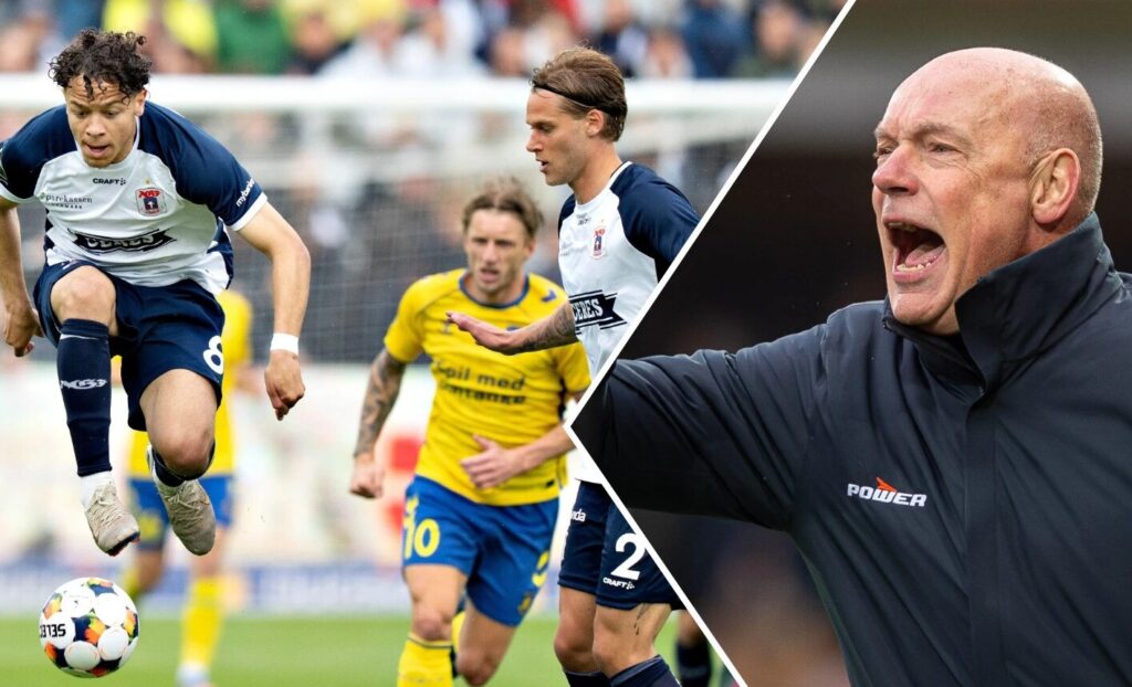 AGF Uwe-Roesler Mikael-Anderson Felix-Beijmo Superligaen