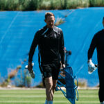 Casper Ankergren, Thomas Mikkelsen, Gavin Beavers. Foto: Brøndby IF
