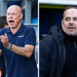 Uwe-Roesler Carsten-V-Jensen CV AGF Superligaen