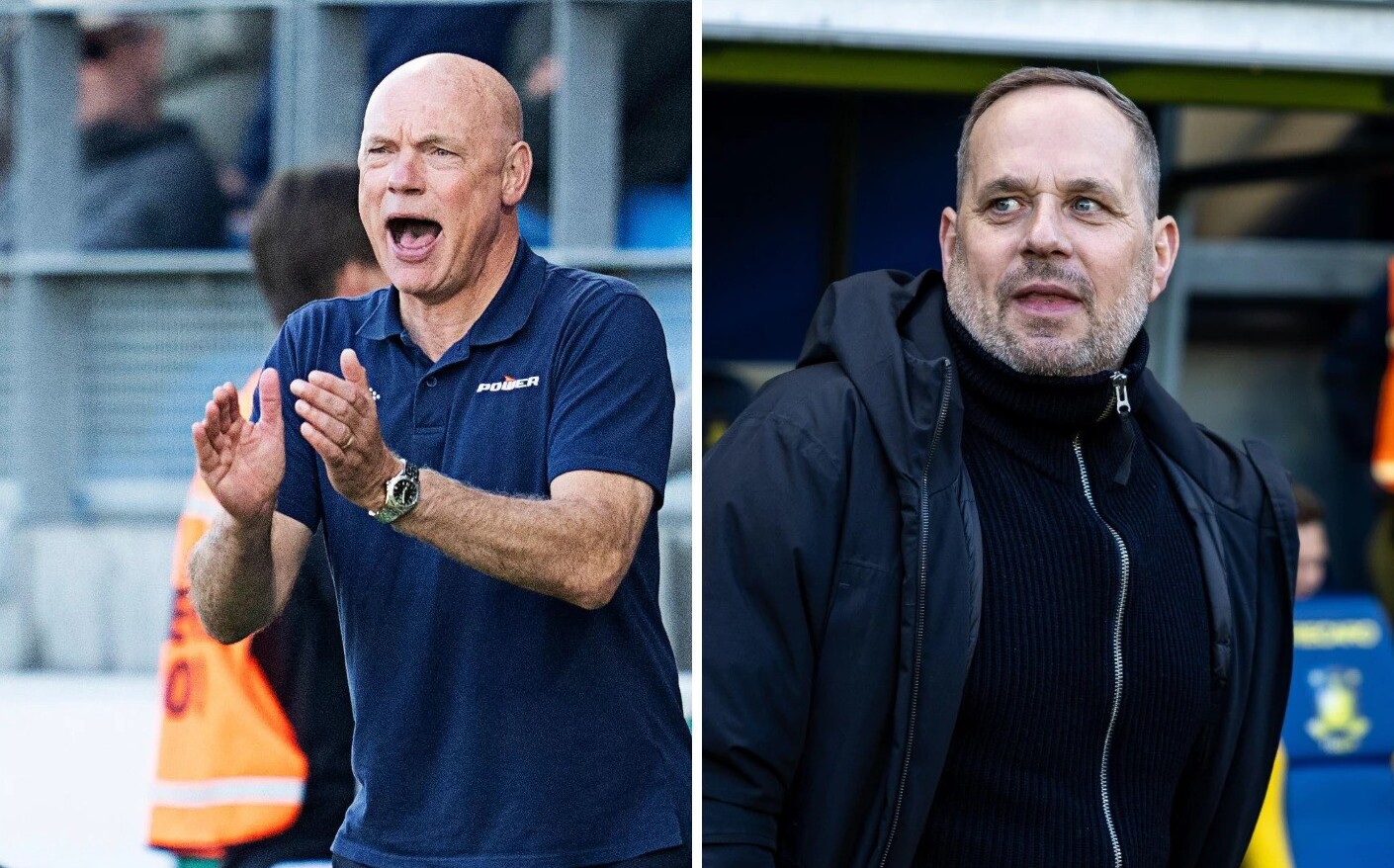 Uwe-Roesler Carsten-V-Jensen CV AGF Superligaen