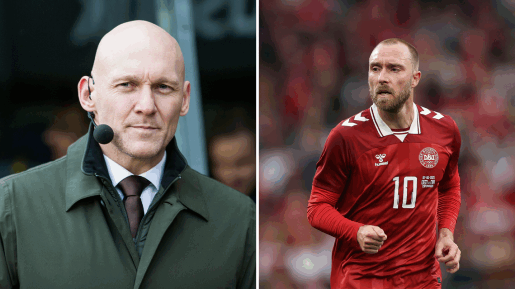 Thomas Gravesen og Christian Eriksen