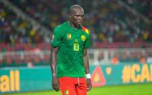 Optakt til onsdagens førsterundekamp ved De Afrikanske Mesterskaber mellem naboerne Cameroun og Gabon