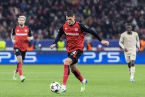 Optakt til tirsdagens Champions League-returkamp mellem Leverkusen og Olympiacos