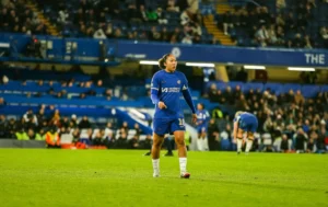 Optakt til onsdagens kvartfinale-returkamp i kvindernes Champions League mellem Chelsea og Arsenal