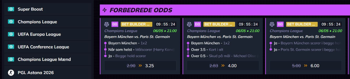 Quick casino odds