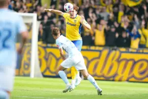 Optakt til torsdagens playoff-kamp mellem Brøndby og FC København